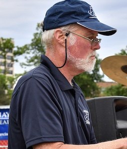Chris Frye pianist with LJO