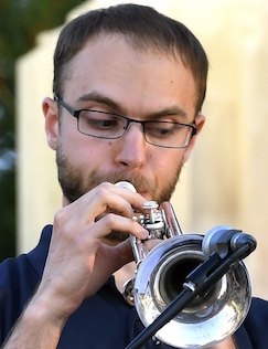 Jon Ailabouni trumpet with LJO